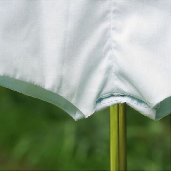 Vintage 90s Feltman Brothers Cotton Light Blue Romper - Picture 5 of 5